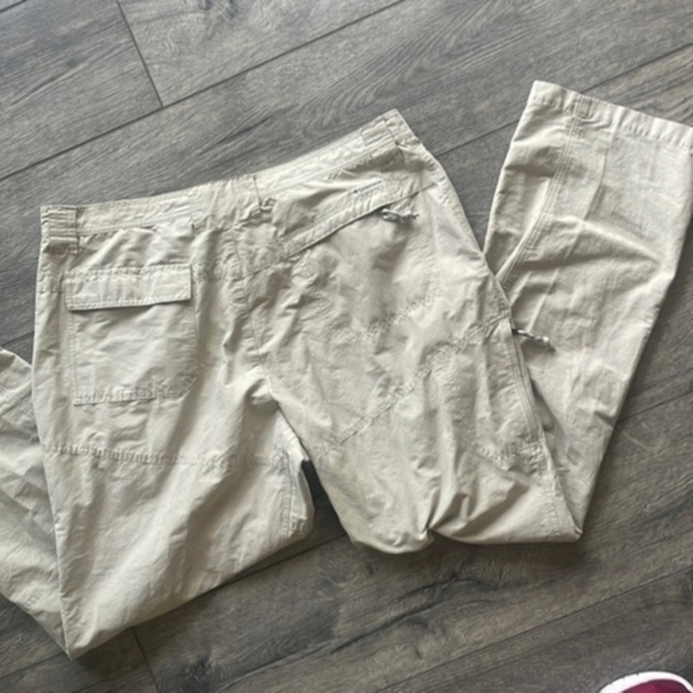 Columbia pants men's size 40 light tan colored outdoor Sportsman casual
